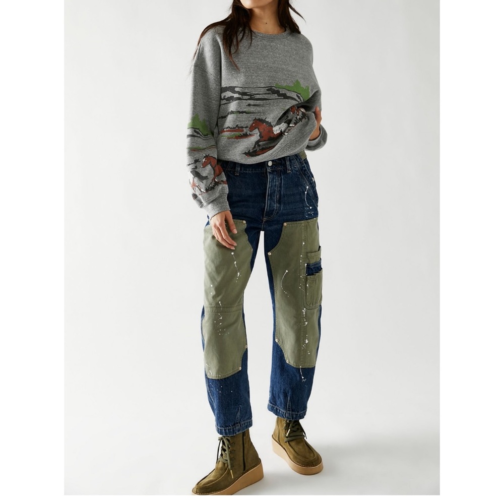 Wishful thinking mid rise jeans